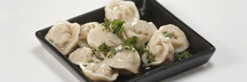 Пельмени со свининой и кальмарами