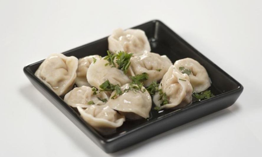 Рецепт пельменей со свининой и кальмарами