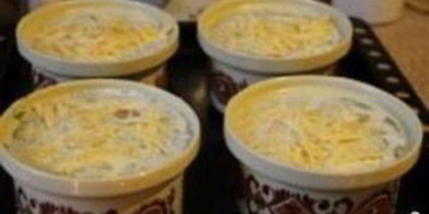 пельмени в горшочке