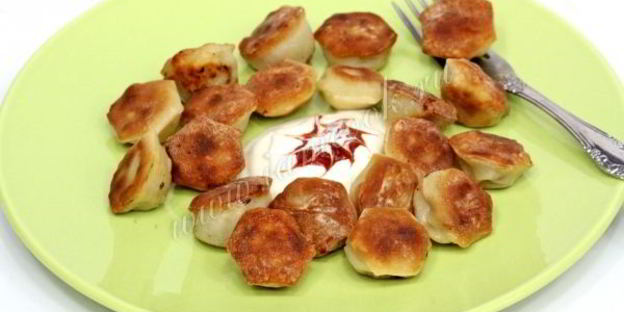 пельмени жареные в мультиварке