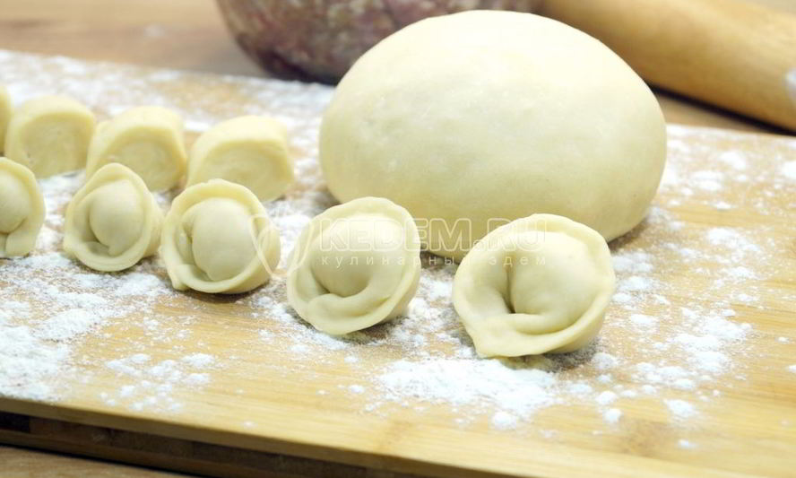 Рецепт пельменного теста