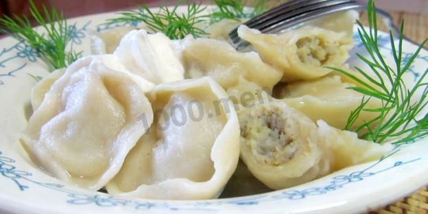 рыбные пельмени