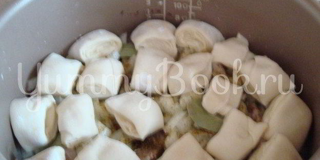 штрудли из пельменного теста в мультиварке