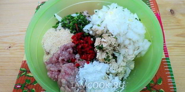 цветные китайские пельмени