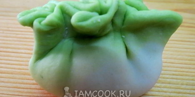 цветные китайские пельмени