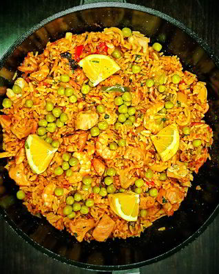 Каталонская паэлья