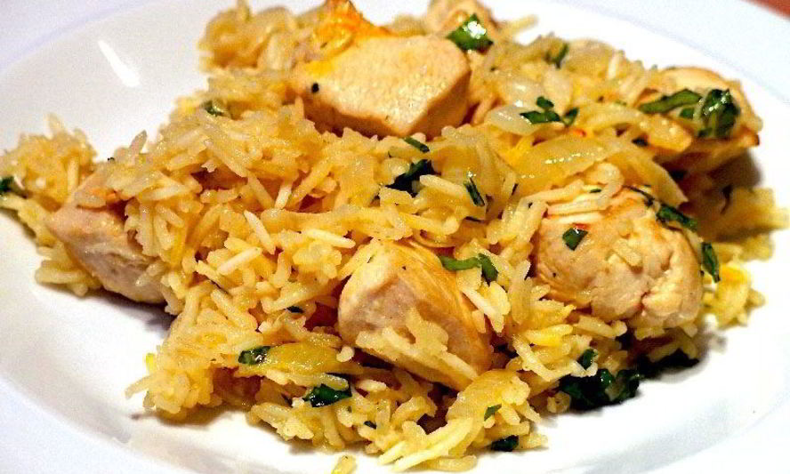 Рецепт куриного плова в мультиварке