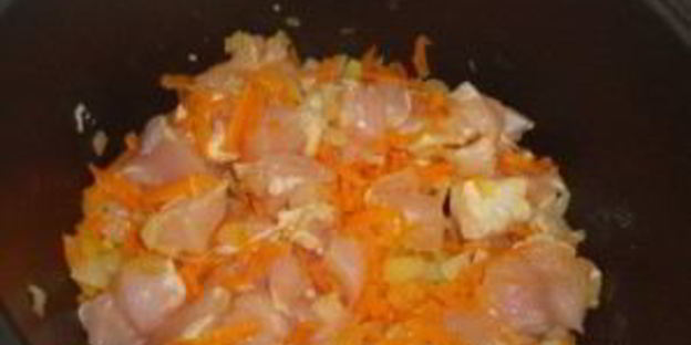 куриный плов в мультиварке