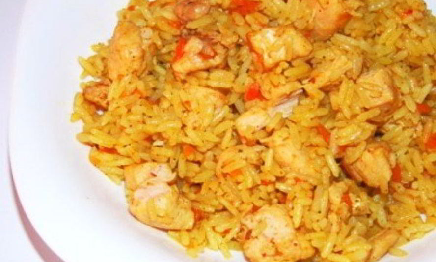 Рецепт куриного узбекского плова с зирой и кориандром