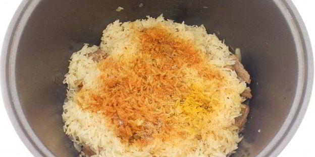 мясной плов в мультиварке