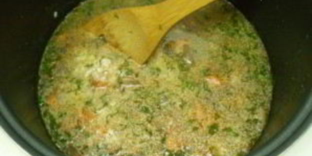 овощной плов с грибами