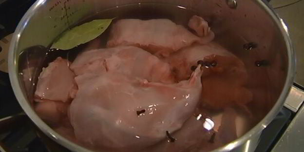 паэлья с кроликом