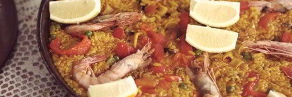 Паэлья с морепродуктами