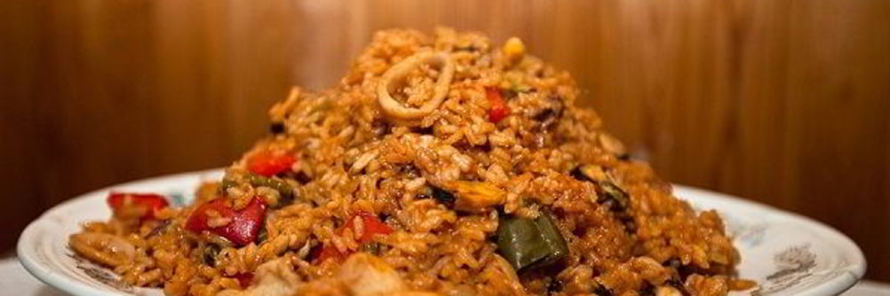 Паэлья в казане