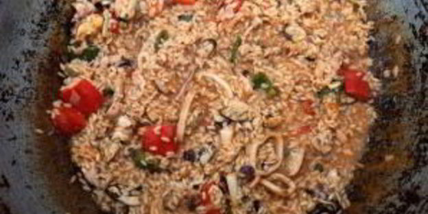 паэлья в казане