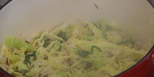 пилав с цыпленком и топинамбуром