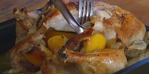 пилав с цыпленком и топинамбуром