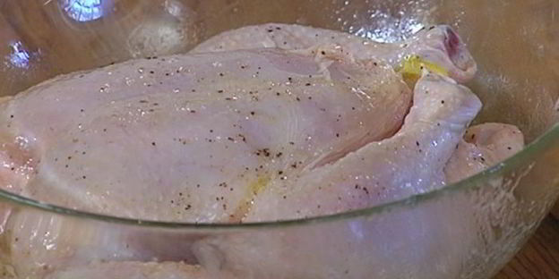 пилав с цыпленком и топинамбуром