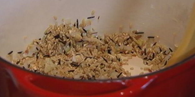 пилав с цыпленком и топинамбуром