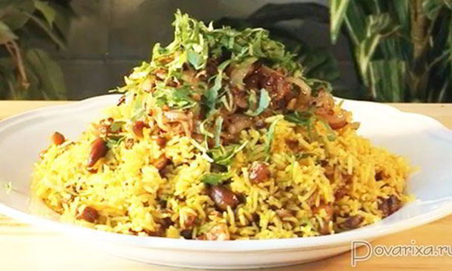 Рецепт плова индийского без мяса