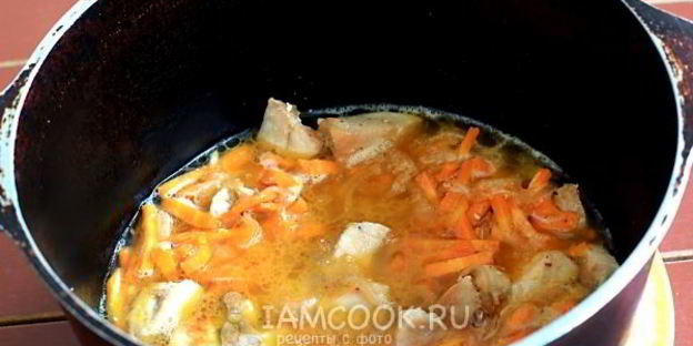 плов из гречки с курицей