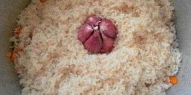 плов из куриных бедрышек