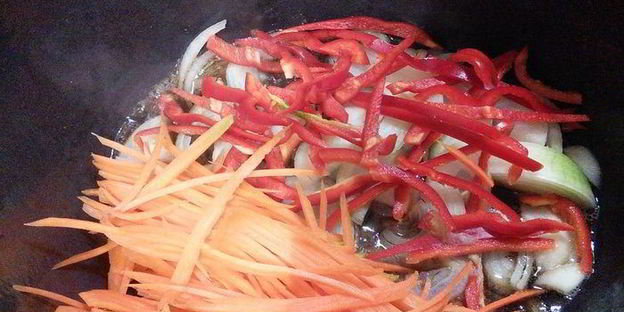 плов из мидий