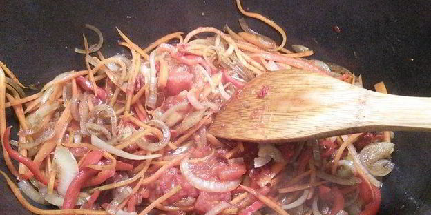 плов из мидий