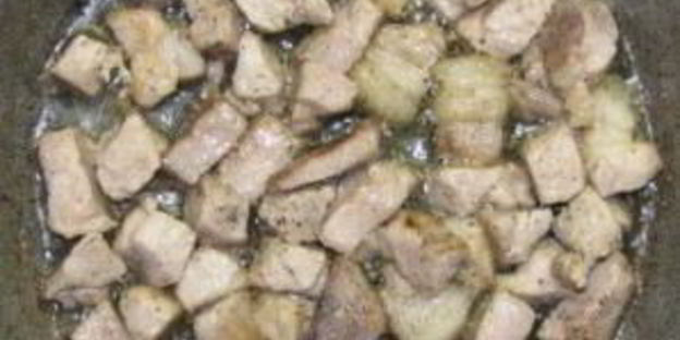 плов из свинины на сковороде