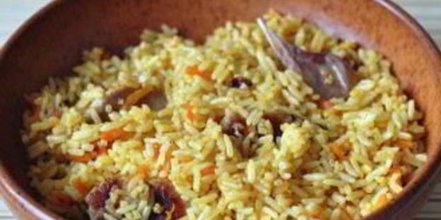 плов из телятины в мультиварке