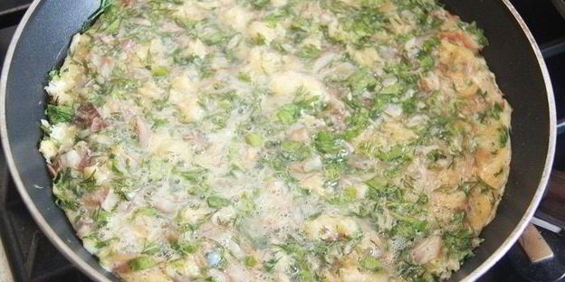 плов с балыглы кюкю