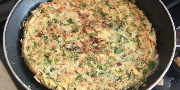 плов с балыглы кюкю