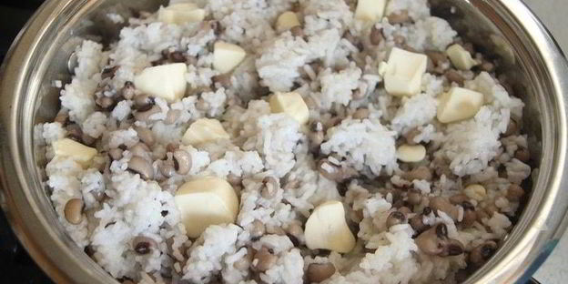 плов с балыглы кюкю