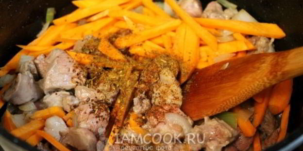 плов с бараниной по-быстрому