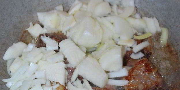 плов с бараниной