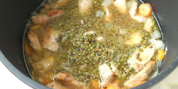 плов с индейкой и машем