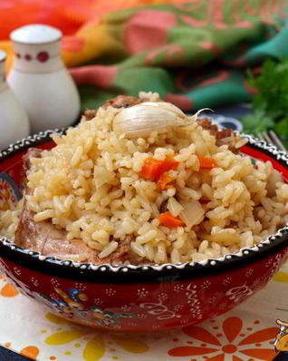 Плов с кроликом