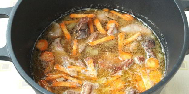 плов с кроликом