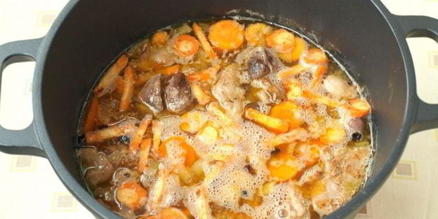 плов с кроликом