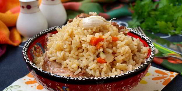 плов с кроликом