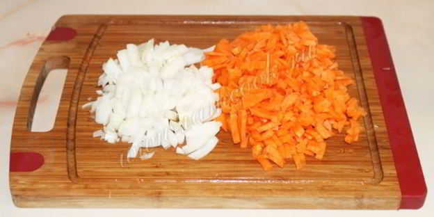 плов с курицей и грибами