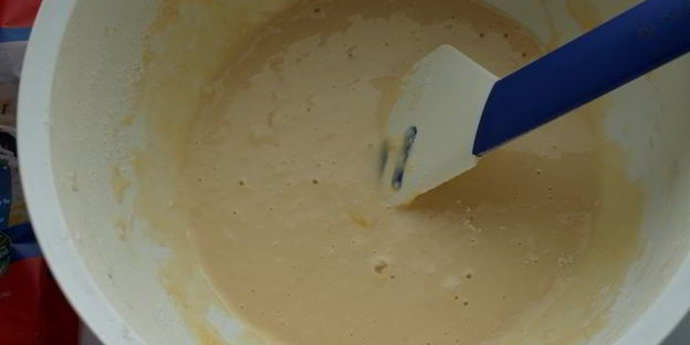 плов с курицей в булочке