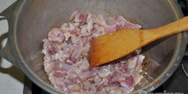 плов с курицей