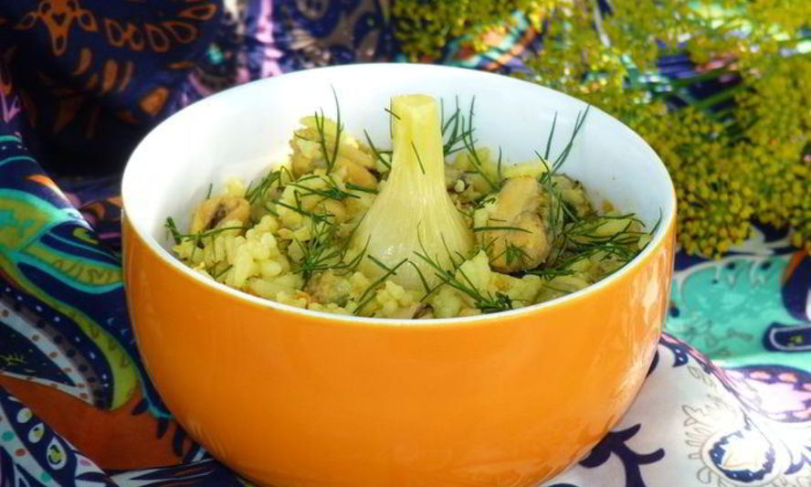 Рецепт плова с мидиями