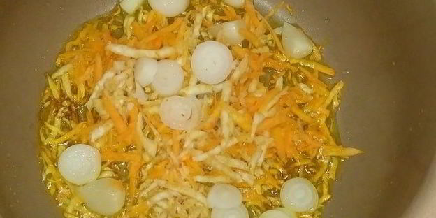 плов с мидиями