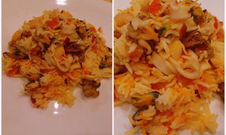 Рецепт плова с морепродуктами