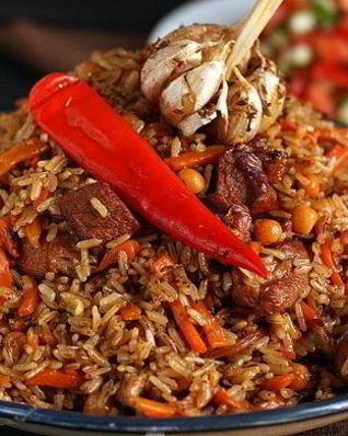 Плов с нутом