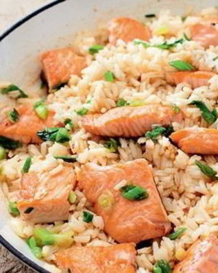 Плов с рыбой