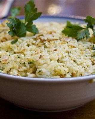 Плов с сельдереем