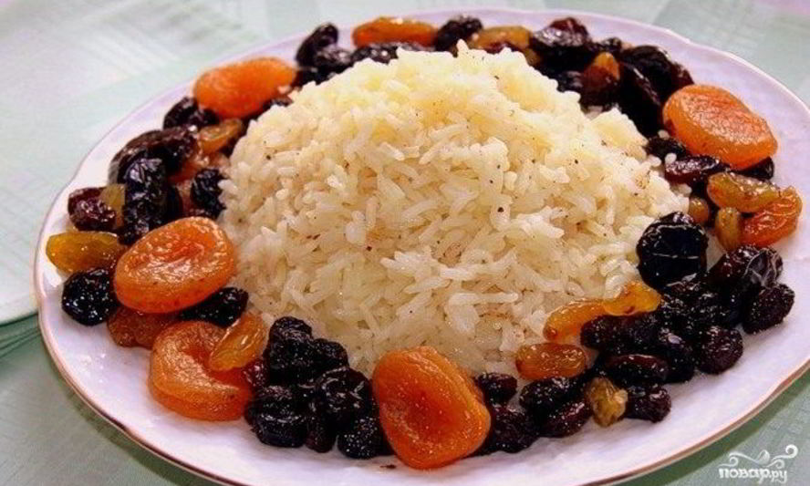 Рецепт плова с сухофруктами в мультиварке